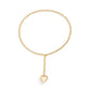 Love Acrylic Pendant Necklace