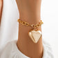 Love Acrylic Pendant Necklace