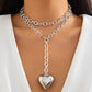 Love Acrylic Pendant Necklace