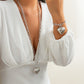 Love Acrylic Pendant Necklace