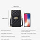 Women's Leather Mini Women's Bag Classic Mobile Phone Bag Messenger Bag